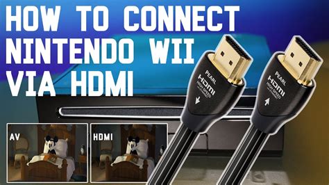 how to hook up wii to hdmi tv|connect nintendo wii to hdmi.